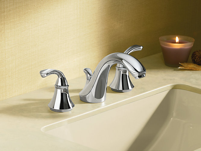 K 10269 4 Forte Sculpted Widespread Commercial Bathroom Sink